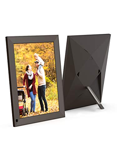 BSIMB 10 Inch WiFi Cloud Digital Photo Frame Digital Picture Frame 2K(2048×1536) IPS Retina Touch Screen Motion Sensor Sent Photos from Anywhere Support iOS/Android.Facebook.Twitter.Email(Twili) BX1