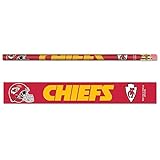 WinCraft NFL Kansas City Chiefs Pencil (6 Pack)