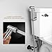 Handheld Bidet Toilet Sprayer Kit, ALLOMN Premium Stainless Steel Baby Cloth Diaper Washer Shower Sprayer for Toilet Seat Cleaning Bathroom Floors Personal Hygiene