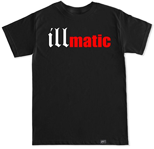 FTD Apparel Men's Illmatic Red T Shirt - XXL Black