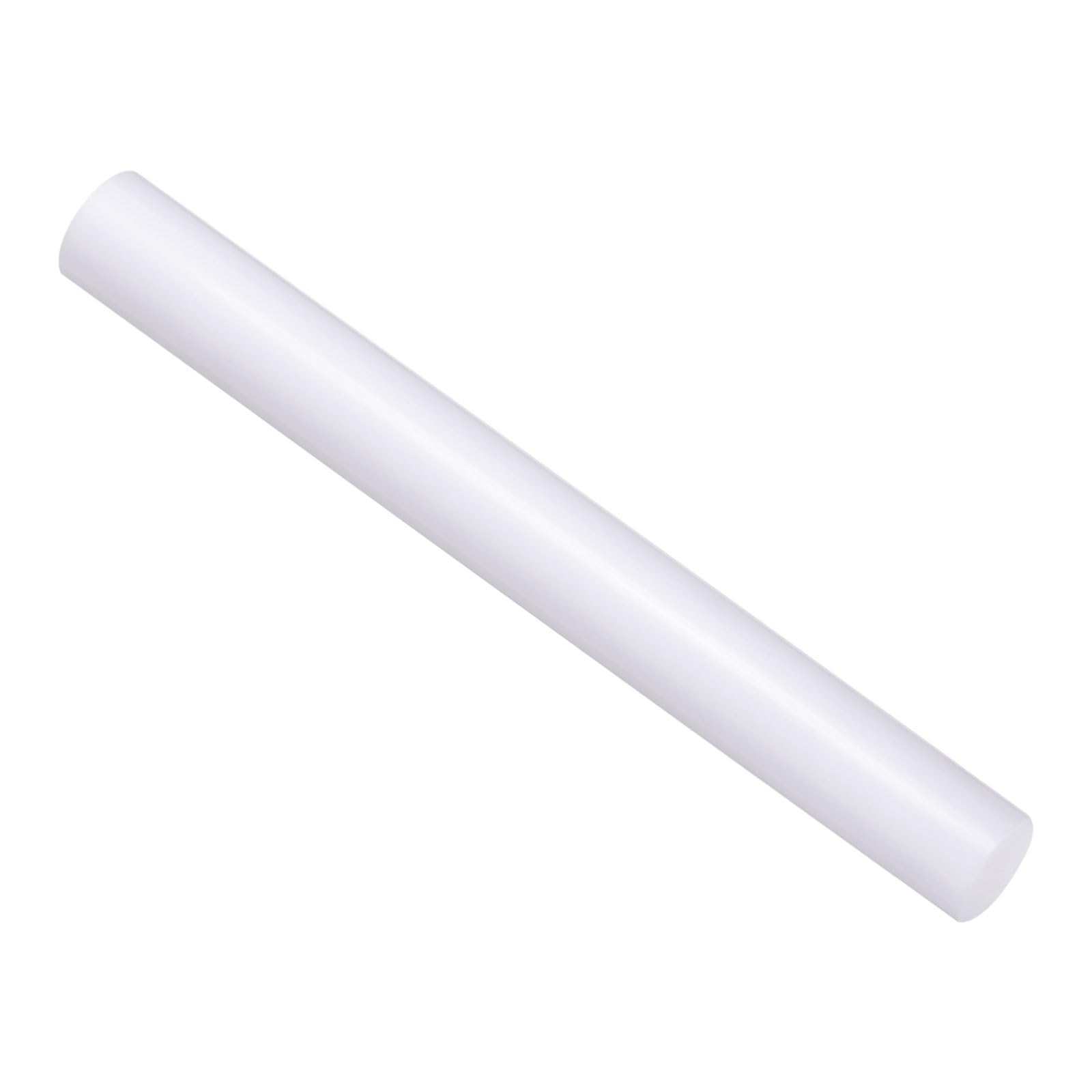CoCud Acrylic Clay Roller, 9 Inch Length 1 Inch Dia., Acrylic Non-Stick Rolling Pin Roller White - (Applications: for Shaping Sculpting)