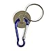 Strong Magnetic Keychain Magnet Clip Key Ring Magnetic Key Rack Key Holder Magnet Metal Keychain Split Ring with Carabiner