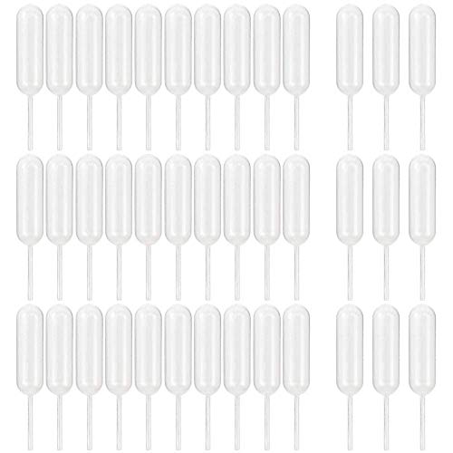 JPSOR 100pcs 4ml Disposable Plastic Transfer Pipettes, Short Stem, for Cupcakes, Ice Cream - Thumbnail 6