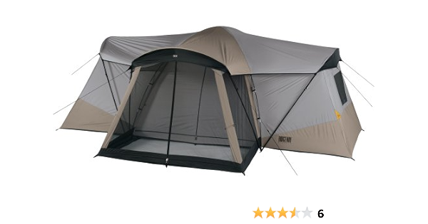 Amazon Com Ridgeway By Kelty Sonoma Cabin Dome Tent With 4 Rooms And Screen Porch Family Tents Sports Outdoors