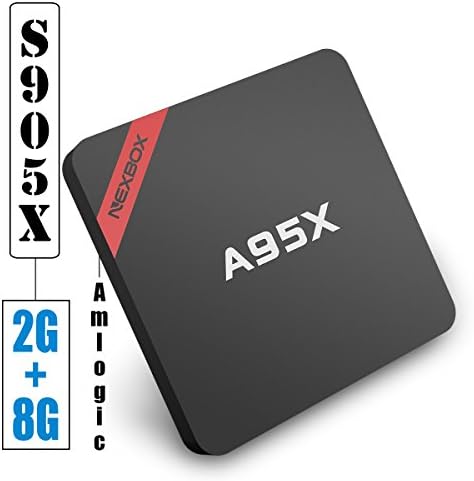 XEDIRECT Android TV Box Mini PC 2G 8G Amlogic S905X Quad core Cortex A53 2.0GHz 64bit True 4K Playing