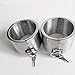 COSY-L BDSM Shackles & Handcuffs with Lock Stainless Steel Bondage Toys for Unisex – 5cm High Heavy Duty Fetish Harness Restraint Kit,Anklecuffforfemale:5.3cmthumb 1