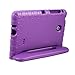 NEWSTYLE Shockproof Light Weight Kids Case with Protection Cover Handle and Stand for Samsung Galaxy Tab 4 7-inch, SM-T230, SM-T231, SM-T235 – Purple Not Fit Other Tablet
