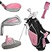 Golf Girl Lefty Junior Club Set for Kids Ages 4-7 w/Pink Stand Bag [Sports]