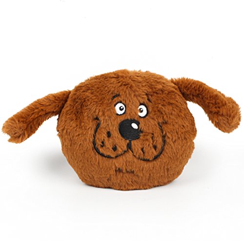For Aggressive Chewers, Puppy Ball With Sound Squeaker Vibra