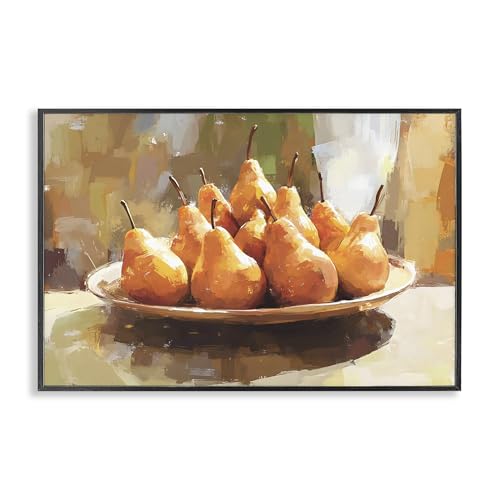 'Pear Arrangement Table'| Framed Giclee Art