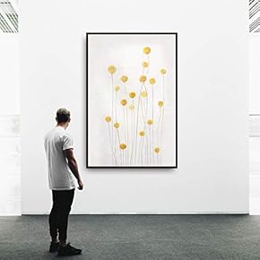 signwin Framed Canvas Wall Art Beautiful Leaves Canvas...