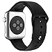 Apple Watch Replacement Band - Valuebuybuy Soft Silicone Replacement Sports Wristbands Straps for Apple Wrist Watch iWatch All Models Formal Colors S/M Size-38mm/black