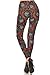 R770-OS Paisley Mosaic Print Fashion Leggings