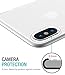 TOZO for iPhone X Case PP 0.35mm World's est Protect Hard Case Semi Transparent Light Weight Matte White