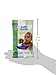 Brilliant Tooth Tissues with Xylitol, Teeth Wipes for Babies and Toddlers, Safe if Swallowed, Fluoride Free, 60 Count (2 Packs of 30)