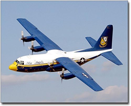 Photographs - US Navy Blue Angels Fat Albert C-130 8x10 Silver Halide Photo Print