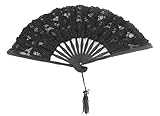 Butterfly Kisses Battenburg Lace Fan