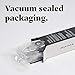 Pare Derma Roller Micro Needle Cosmetic Needling Instrument for Face, 540 Titanium Microneedles 0.25mm - Vacuum Sealed with Storage Case