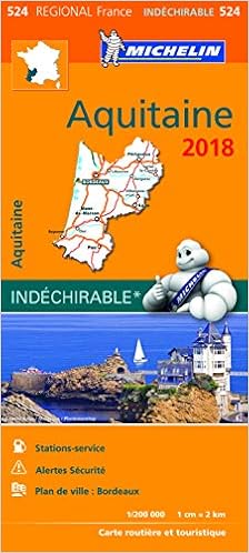 Amazon Fr Carte Aquitaine Michelin 2018 Michelin Livres