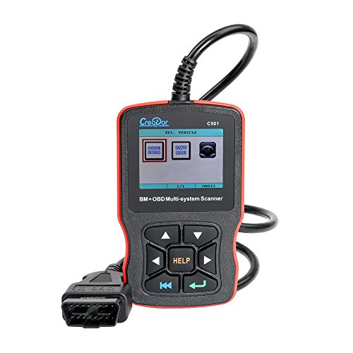 Creator C501 BMW Code Reader Full System Scan Tool with OBDII EOBD Engine Fault Scanner - Thumbnail 2