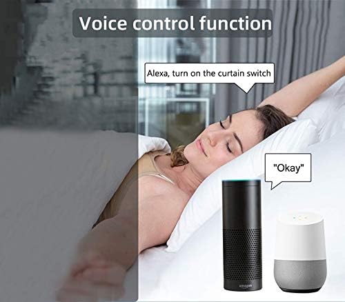 MHCOZY 2CH WiFi RF Wireless Switch Relay,Inching Self-Locking Interlock Mode - Image 5