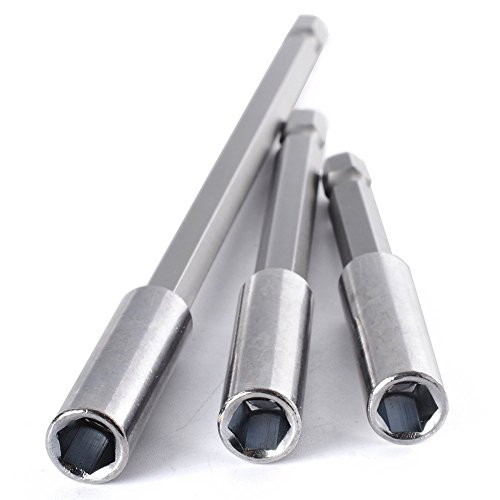 5 Piece Magnetic Bit Holder Extensions Set + 3PCS Colorful Socket Adapter Impact Set Extension Converter Impact Drill Bits Driver Power Hand Tools