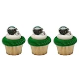 Philidelphia Eagles Cupcake Rings 24 Count