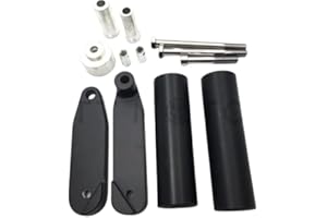 HTTMT MT219-058-BK No Cut Frame Slider Compatible with 2008 2009 2010-2013 Kawasaki Ninja 250 250R Ex250 Black