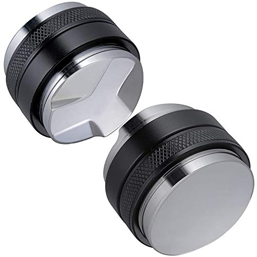 DaysAgo 53 mm Doppelkopf-Kaffeetuner für 54 mm Siebträger mit einstellbarer Tiefe, professioneller manueller… – Bild 6