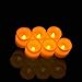 Set of 6 Flameless Candle with 12 CR2032 batteries,On-Off-Timer Switch Flickering Unscented Real Wax Battery Powered Decorative LED Candle 2” X 2”, Warm Light