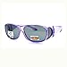 Womens Polarized Fit Over Glasses Rhinestone Sunglasses Oval Rectangular Purple