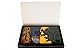 Harry Potter Men's 4 Pack House Crest Socks Gift Box Set (each featuring a different house crest), Fits shoe sizes 6-13