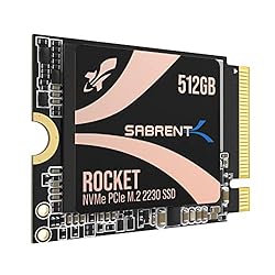 SABRENT Rocket 2230 NVMe 4.0 512GB High Performance