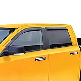 LT Sport SN#100000000279-201 For TOYOTA TACOMA Side Smoke Vent Window Acrylic Deflector 4pcs Visor
