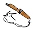 Morakniv Eldris Fixed-Blade Pocket-Sized Knife with Sandvik Stainless Steel Blade, Lanyard and Firestarter, Yellow, 2.2 Inch