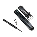Garmin Replacement Band, Forerunner 620, Black/Blue