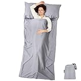 MOVTOTOP Sleeping Liner Ultra Lightweight Camping Sleeping Bag Liner 86
