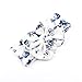 Baby Girls Headband,Canserin Infant Bowknot Turban Headwrap Hairband (Blue)