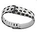 Smart Tech Store Cat / Dog Paws White Syle Replacement Band With Clasp for Fitbit FLEX Only /No tracker/ Wireless Activity Bracelet Sport Wrist band for Fit bit Flex Bracelet Sport Arm Band Armband