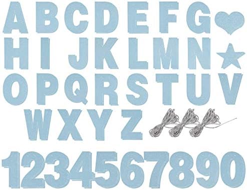 Custom Banner Kit 125 Piece Customizable Banner Letters Numbers