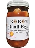 Bobo's Cajun Style Pickled Quail Eggs - 2 pint jars