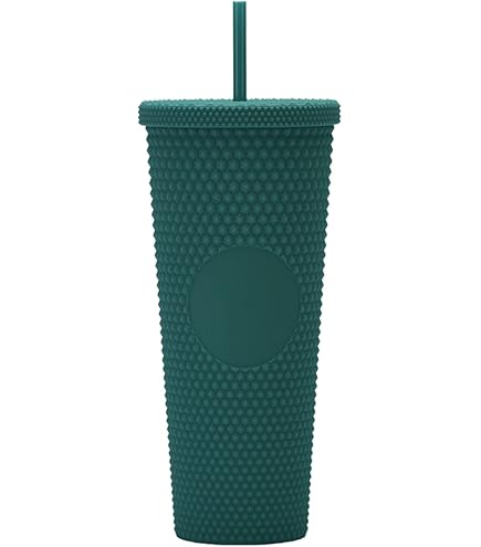 Amazon.com | Starbucks Dark Green Jelly Studded Tumbler 16oz