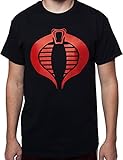 80sTees.com Men's GI Joe Black Cobra Commander T-Shirt