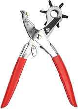 DEKTON Revolving Punch Pliers Heavy Duty Hole Punch Tool 6 Sizes Ergonomic view 3