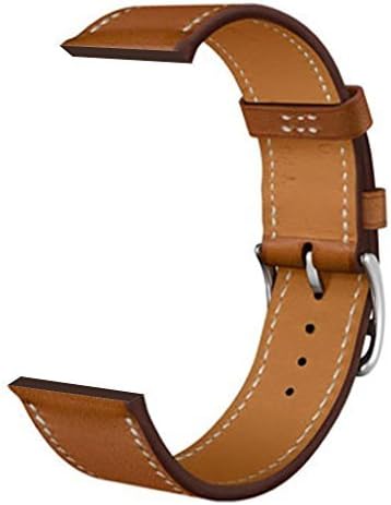 Vetu Leather Band for Fitbit Blaze Leather Watch Strap Adjustbable Wrist Band