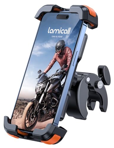 Lamicall Support Téléphone Moto, Support Téléphone Vélo - Libération Rapide