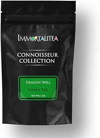 Dragon Well Tea - Best Green Loose Leaf Longjing From West Lake - Connoisseur Collection - 1 oz