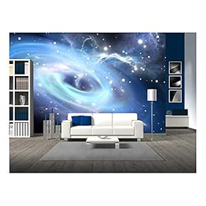 Heavy Black Hole. - Removable Wall Mural | Self-Adhesive Large Wallpaper - 66x96 inches