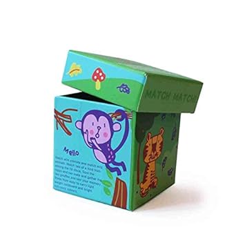 Shumee Forest Animal Memory Game and Forest Animal Snap Cards Game Combo (3+ Years)- Self Expression, Curiosity & Problem Solving