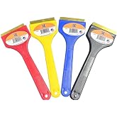 Zeluga 25-555-Combo Brass Blade Ice Scraper &ndash; Scratch-Free, Rustproof, Heavy-Duty Ice Remover Tool, Combo